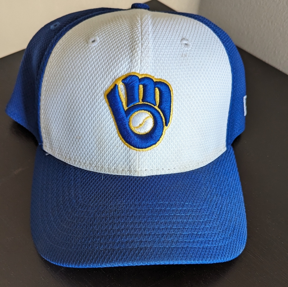 Milwaukee Brewers flex fit hat M-L